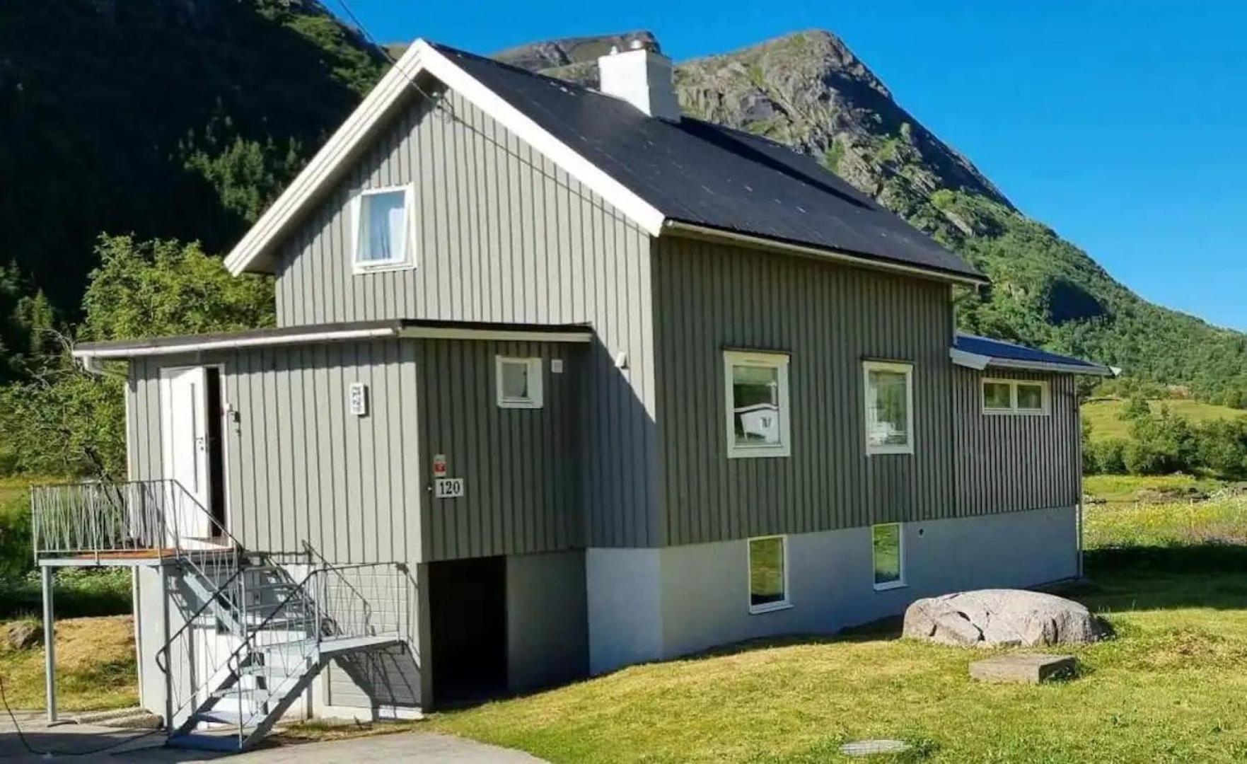 Landsbyhus I Lofoten Napp Екстериор снимка